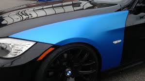 Blue Vinyl Wrap